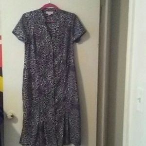 Dana Buchman dress blk/white